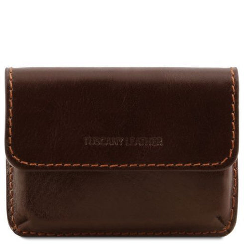 Exclusive leather business cards holder